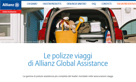 Nuovo sito web per Allianz Global Assistance