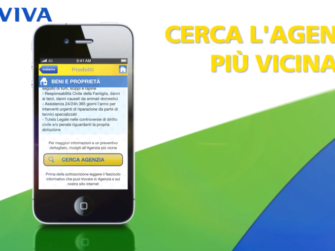 Aviva Italia lancia la propria App