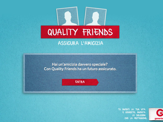 Assicurare l'amicizia: Genertel ci prova