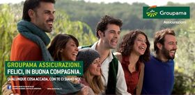 On air la nuova campagna pubblicitaria di Groupama Assicurazioni