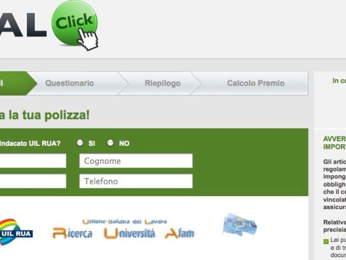Rc professionale a portata di click