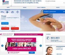 Il sito Europ Assistance si rinnova e si sdoppia